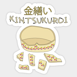 Kintsugi Kintsukuroi Sticker